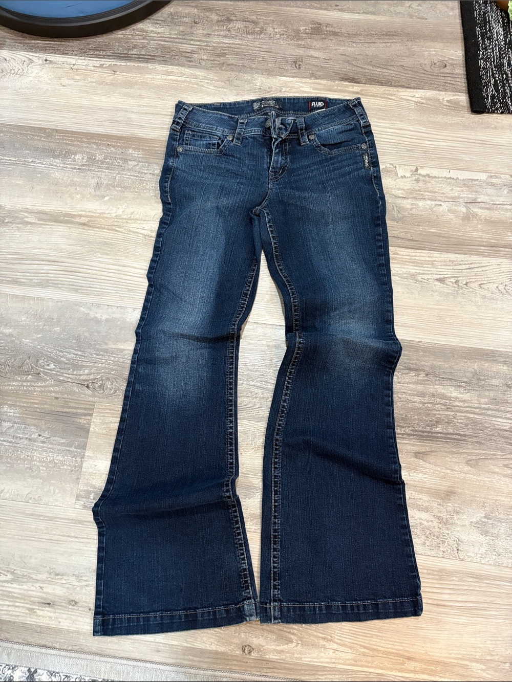 Silver suki mid flare jeans